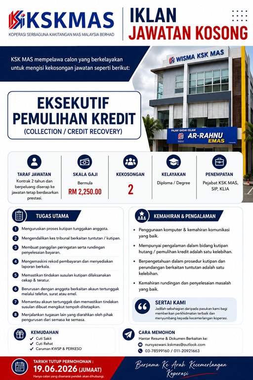 Jawatan Kosong Recovery
